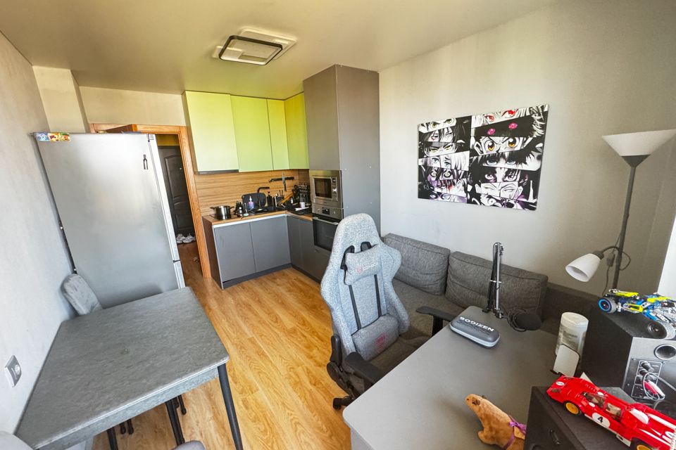 Продаётся 1-комнатная квартира, 44 м²