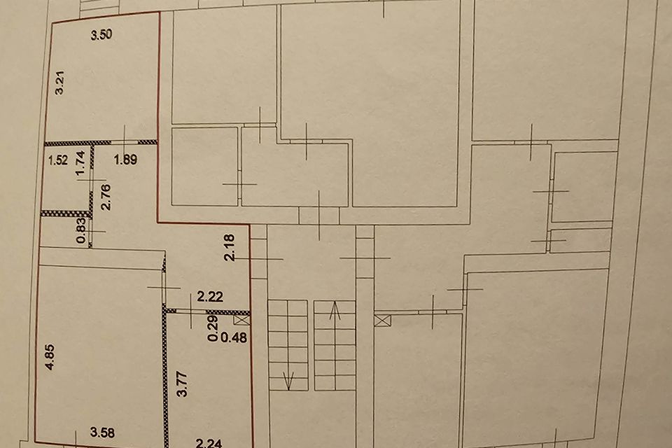 Продаётся 2-комнатная квартира, 51 м²