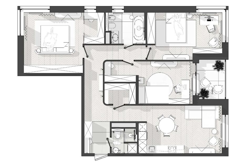Продаётся 3-комнатная квартира, 120.1 м²