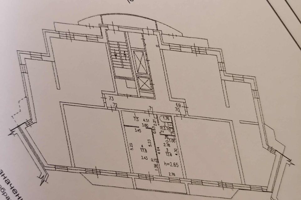 Продаётся 1-комнатная квартира, 41.6 м²