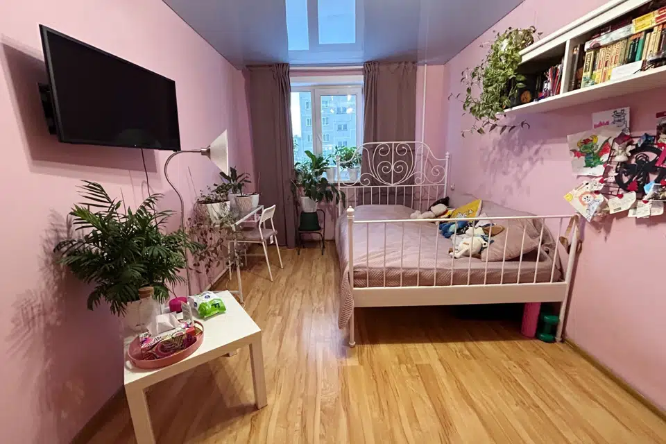 Продаётся 3-комнатная квартира, 59.1 м²