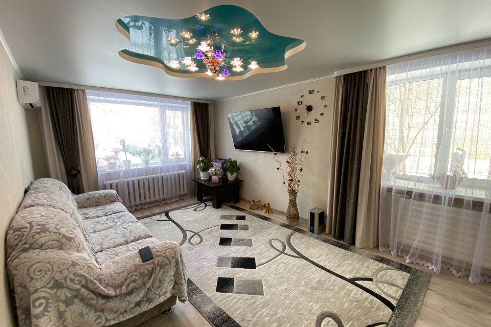 Продаётся 3-комнатная квартира, 64.9 м²