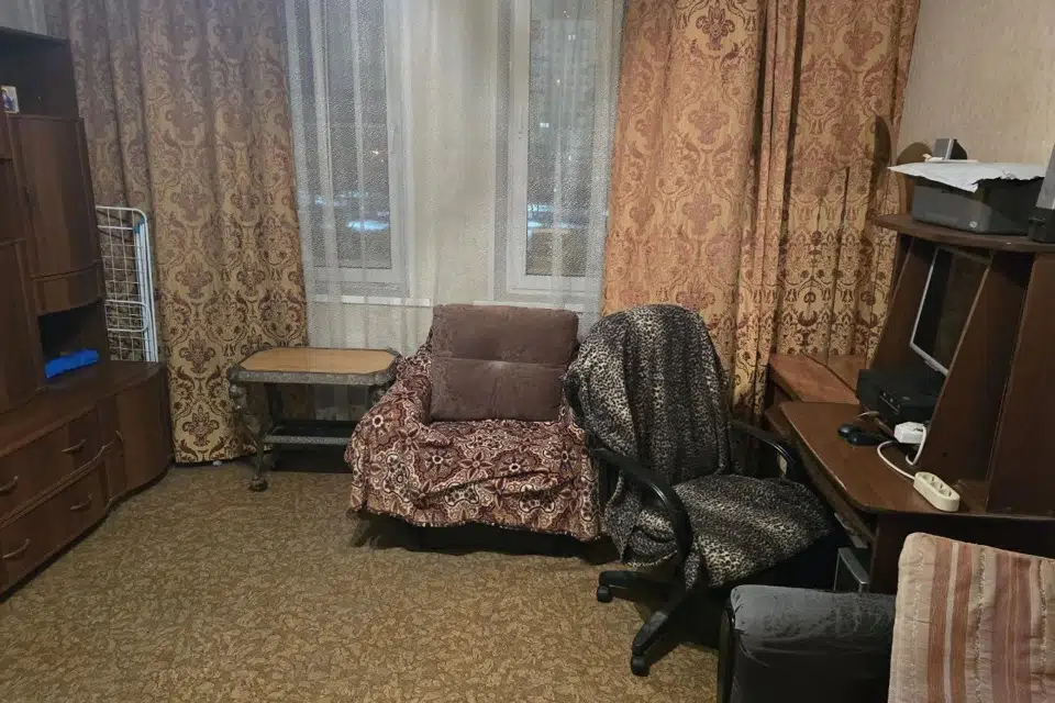 Продаётся 1-комнатная квартира, 38.3 м²