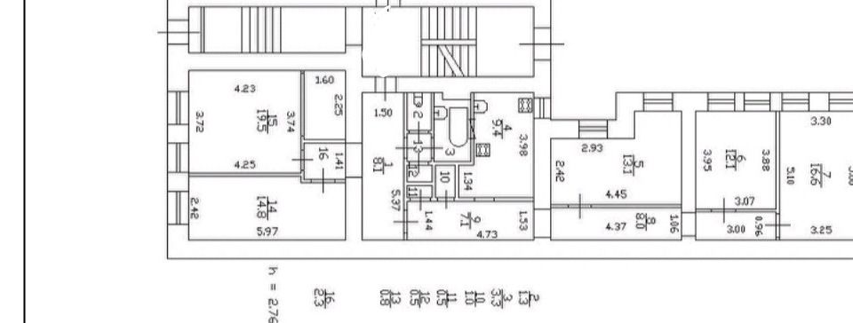 Продаётся 4-комнатная квартира, 118.45 м²
