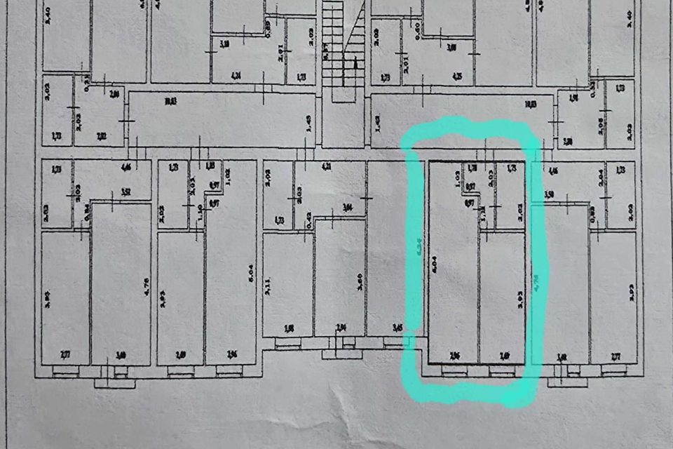 Продаётся 1-комнатная квартира, 33.5 м²