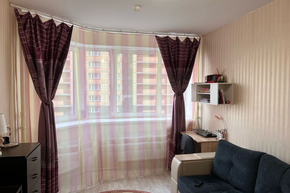 Продаётся 1-комнатная квартира, 38.7 м²