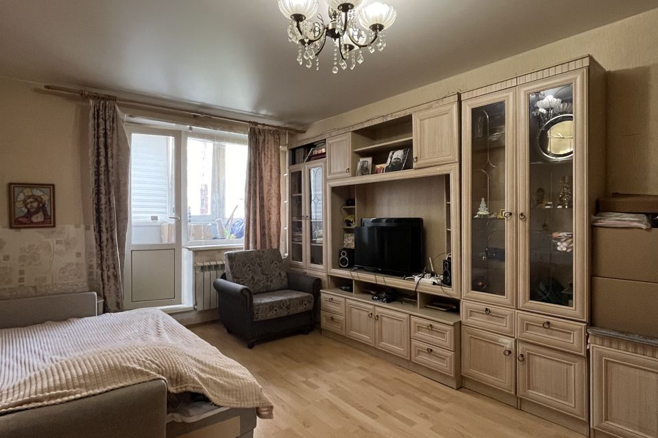 Продаётся 1-комнатная квартира, 38.6 м²