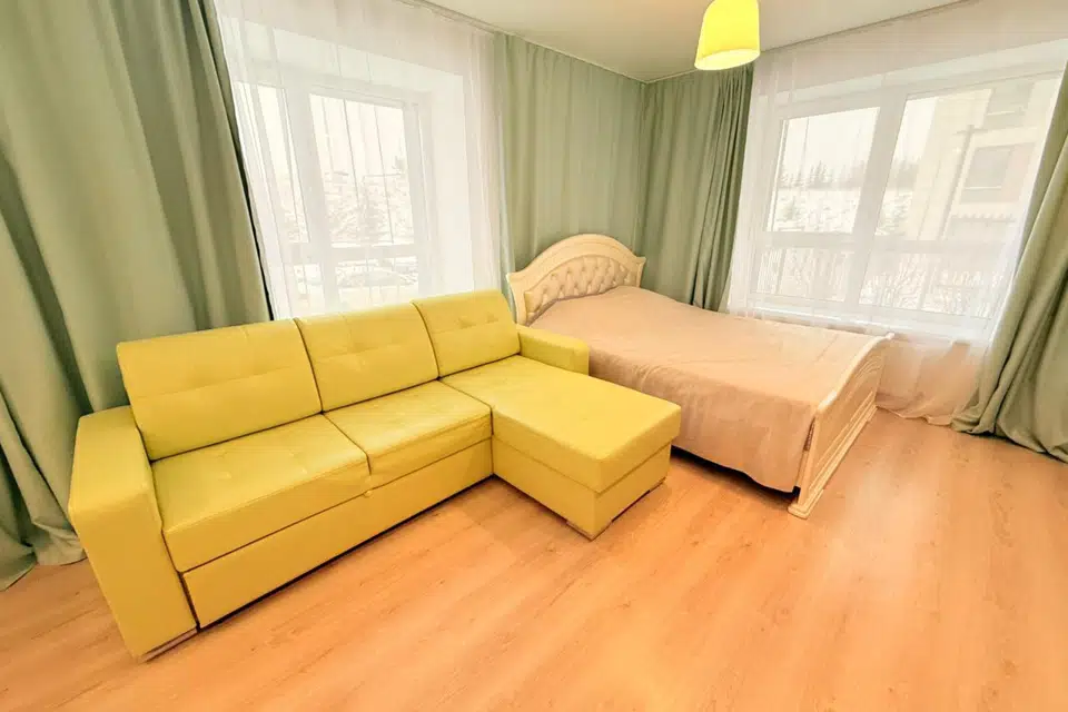 Продаётся 1-комнатная квартира, 46.4 м²