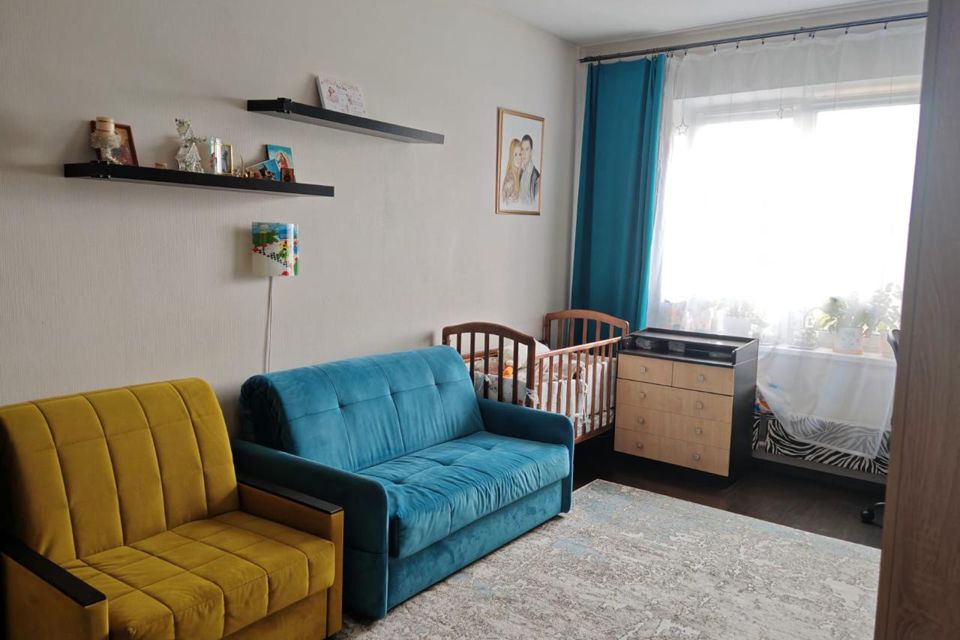 Продаётся 1-комнатная квартира, 40 м²