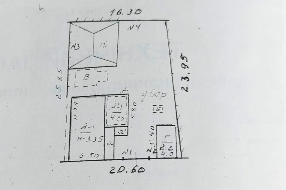 Продаётся 1-этажный дом, 80 м²