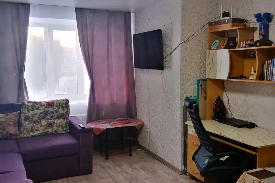 Продаётся комната в 4-комн. квартире, 18.6 м²