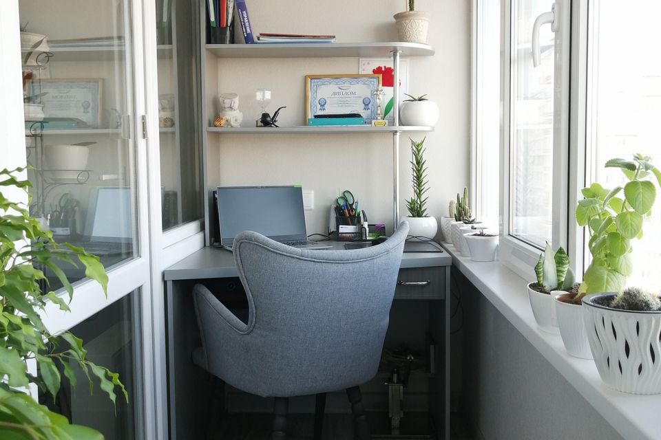 Продаётся 2-комнатная квартира, 55.6 м²