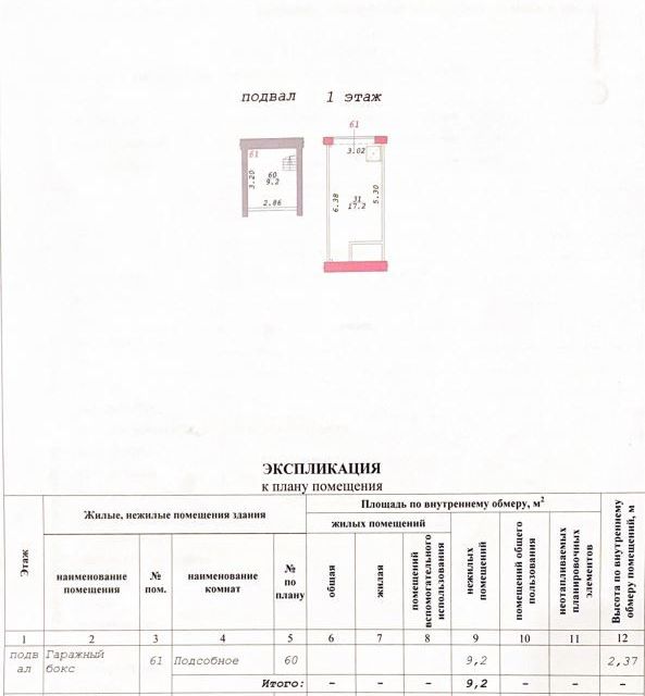 Продаётся гараж, 26 м²