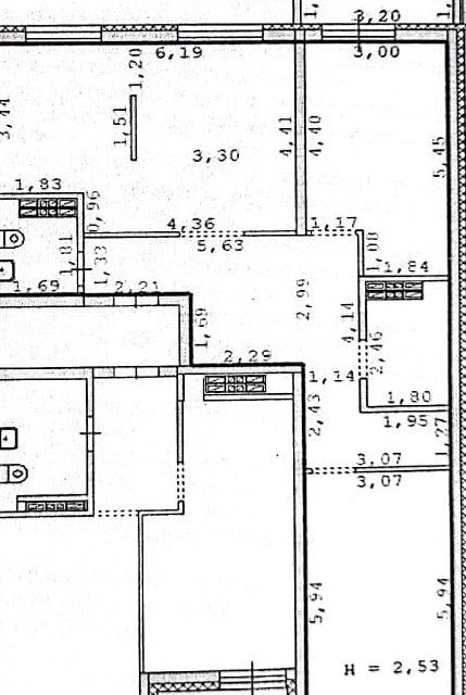 Продаётся 3-комнатная квартира, 85.3 м²