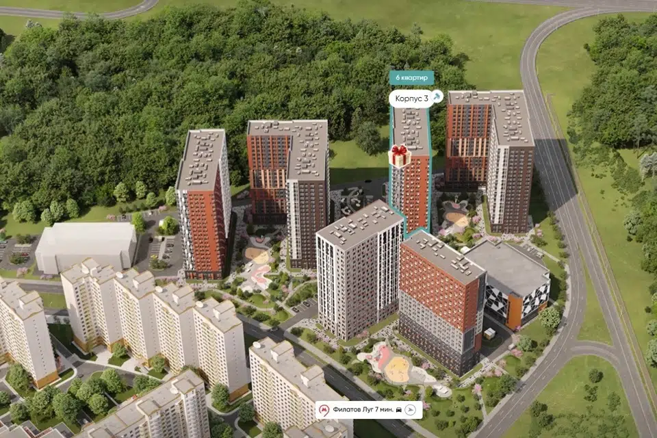 Продаётся 3-комнатная квартира, 76 м²