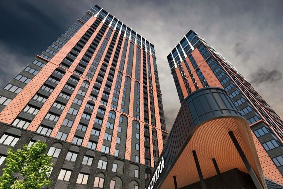 Ход строительства резиденции "Тихомиров" в Новосибирске: фотографии от официальн