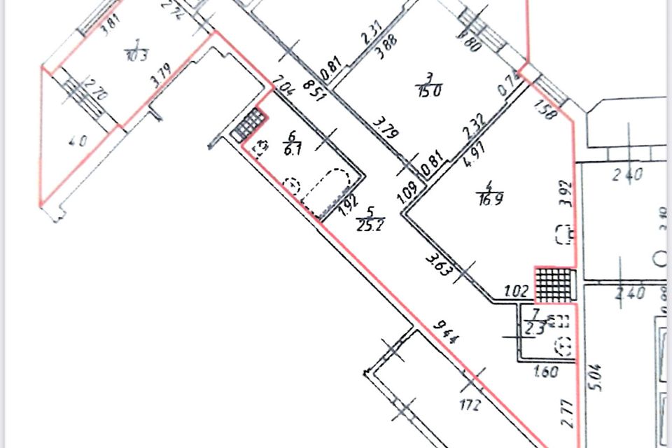 Продаётся 4-комнатная квартира, 108 м²