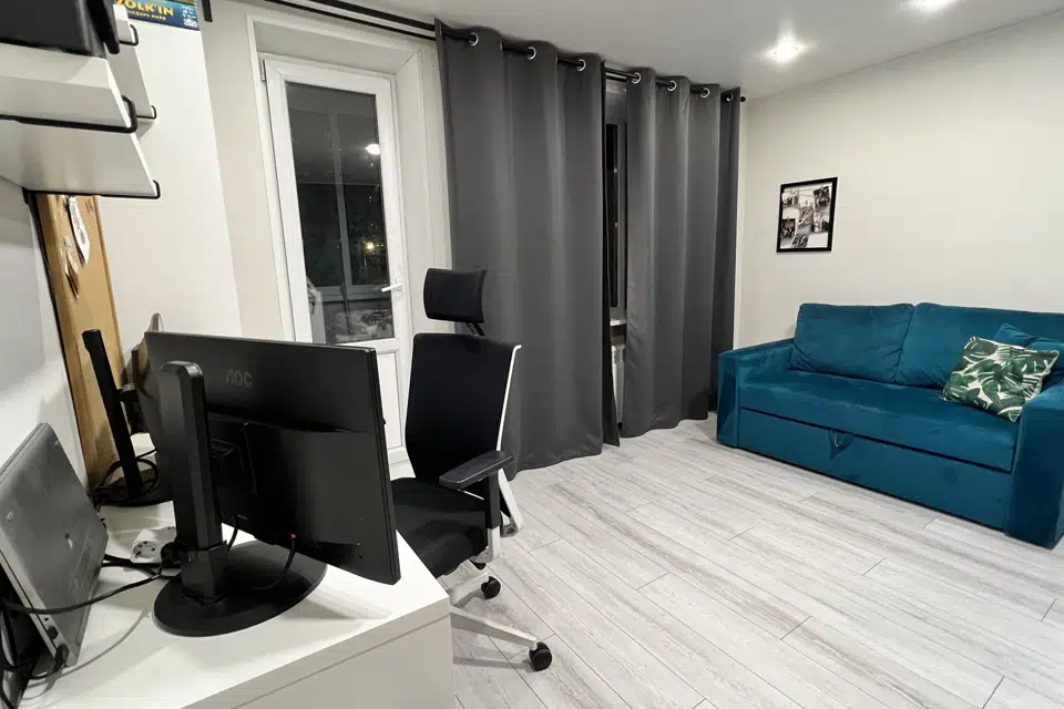 Продаётся 1-комнатная квартира, 35.4 м²