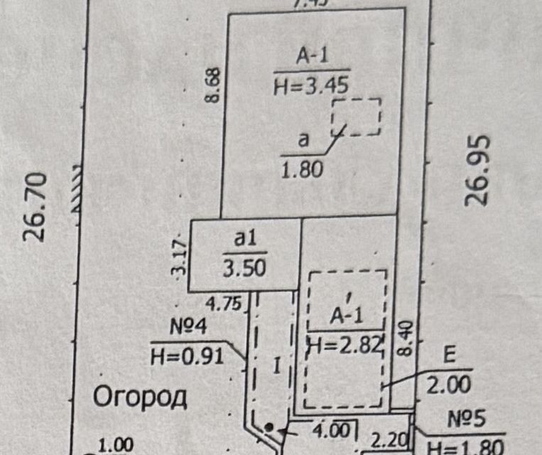 Продаётся 1-этажный дом, 97.7 м²
