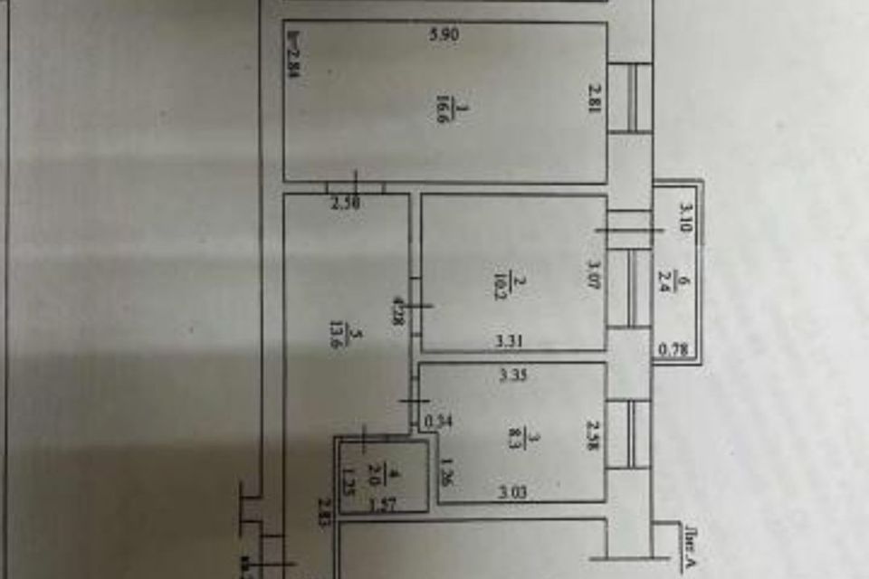Продаётся 2-комнатная квартира, 51.3 м²