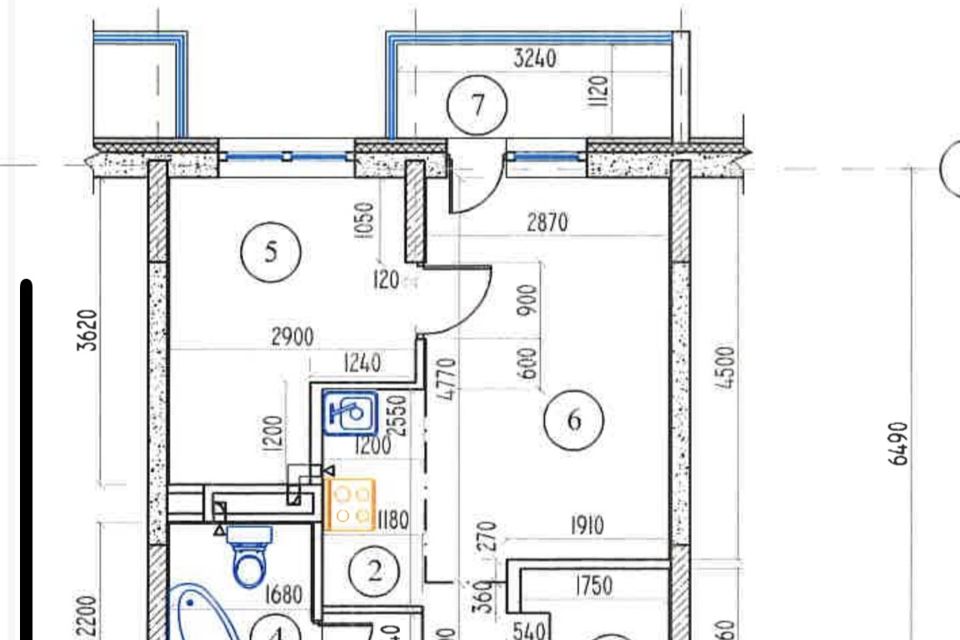 Продаётся 2-комнатная квартира, 36.6 м²