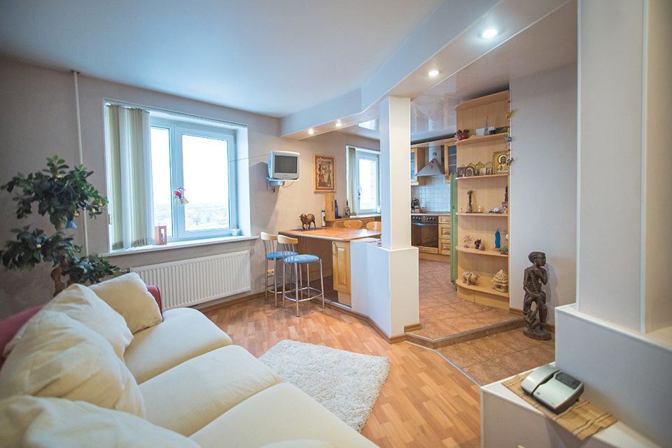 Продаётся 2-комнатная квартира, 61.8 м²