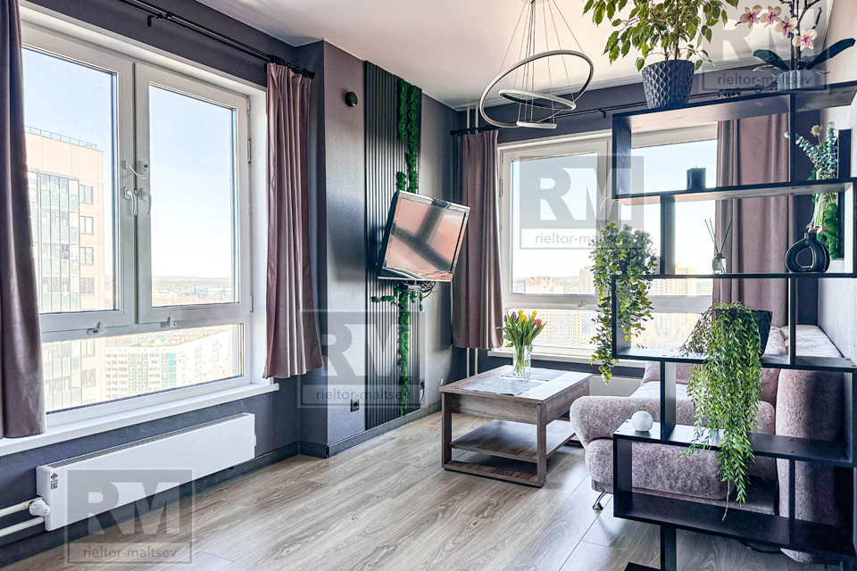 Продаётся 1-комнатная квартира, 39.9 м²
