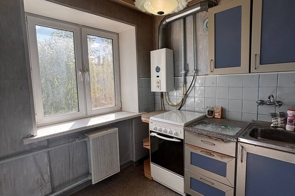 Продаётся 3-комнатная квартира, 55.3 м²