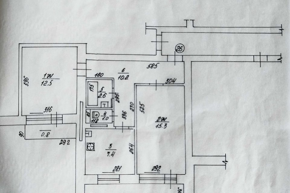 Продаётся 2-комнатная квартира, 49 м²