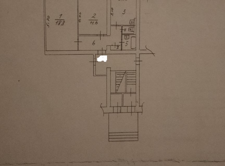 Продаётся 2-комнатная квартира, 51 м²