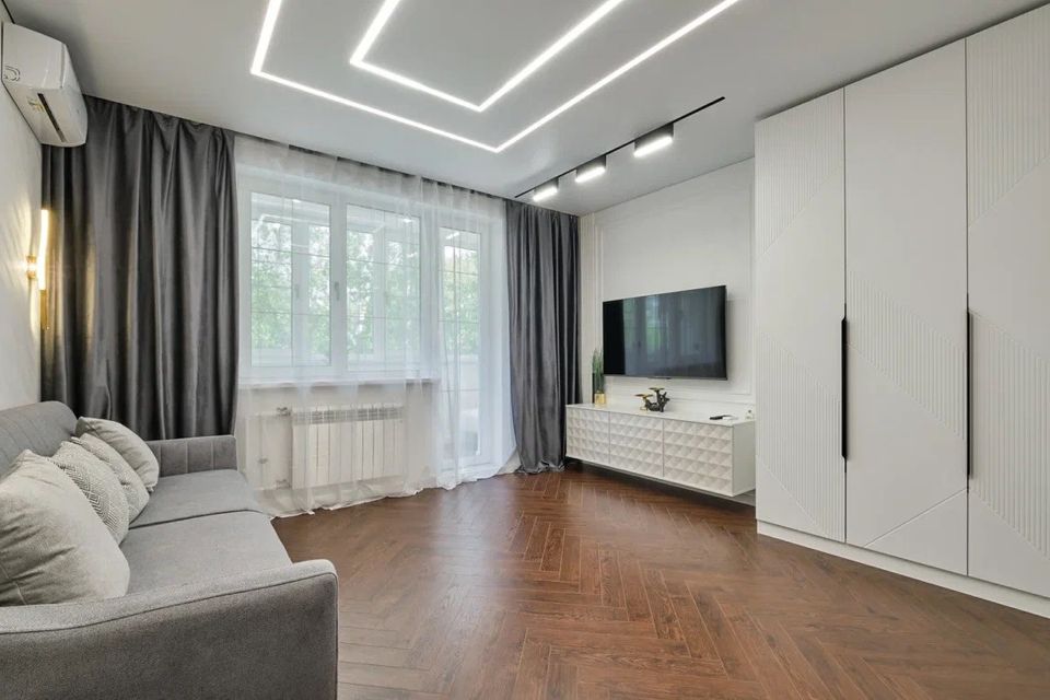 Продаётся 1-комнатная квартира, 45.5 м²