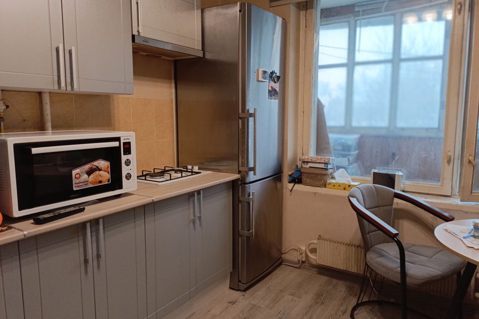 Продаётся 3-комнатная квартира, 62.8 м²