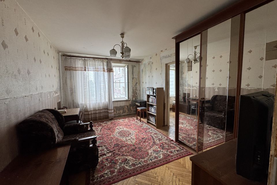 Продаётся 3-комнатная квартира, 49.2 м²