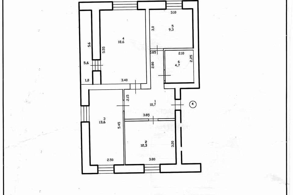 Продаётся 3-комнатная квартира, 69.2 м²