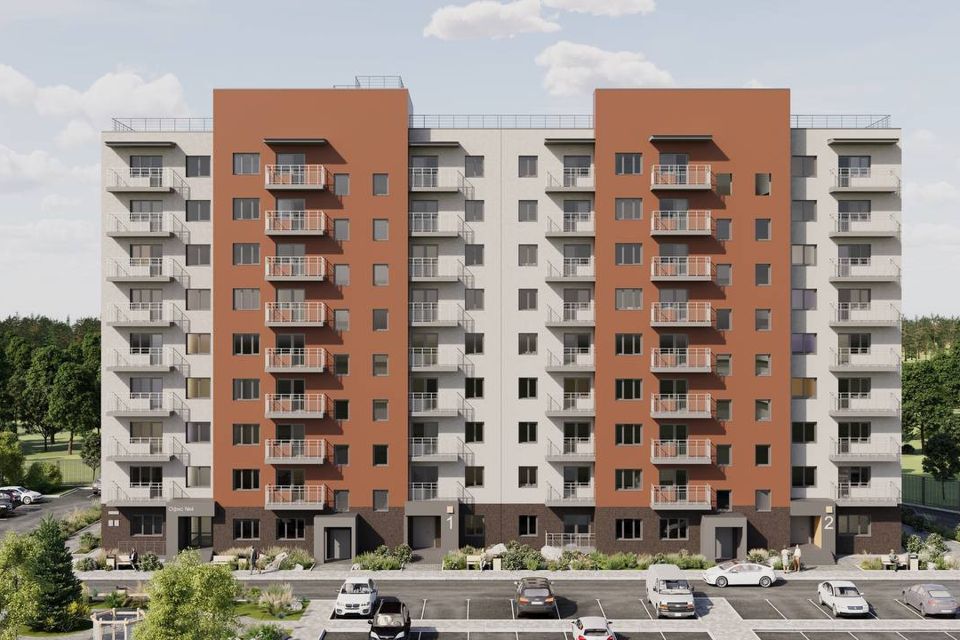 Продаётся 1-комнатная квартира, 42 м²