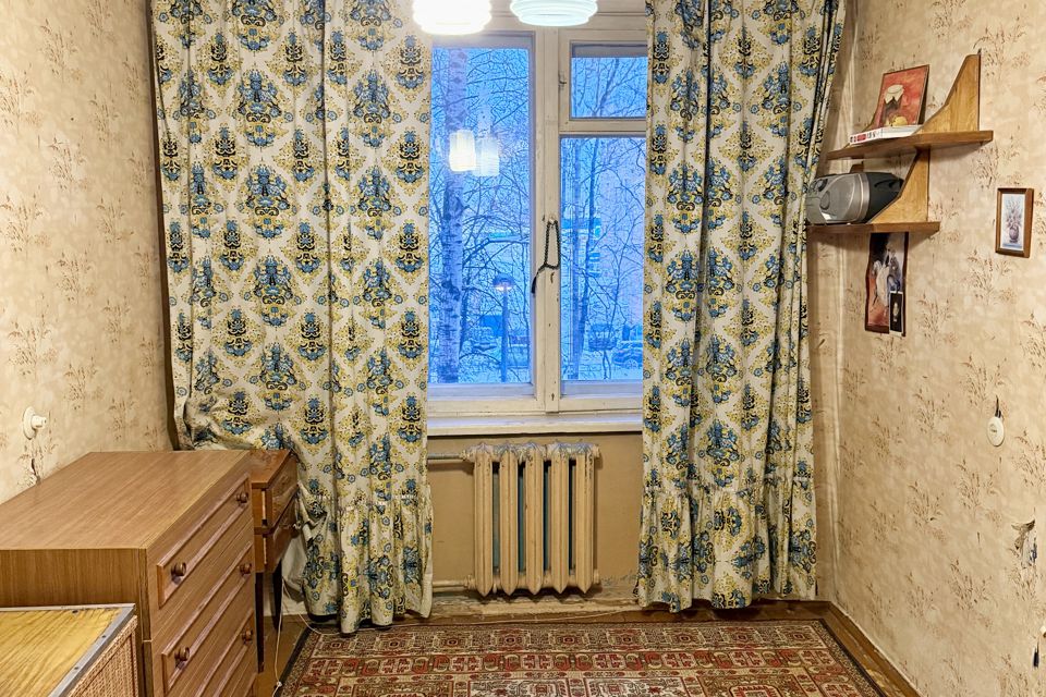 Продаётся 3-комнатная квартира, 57 м²