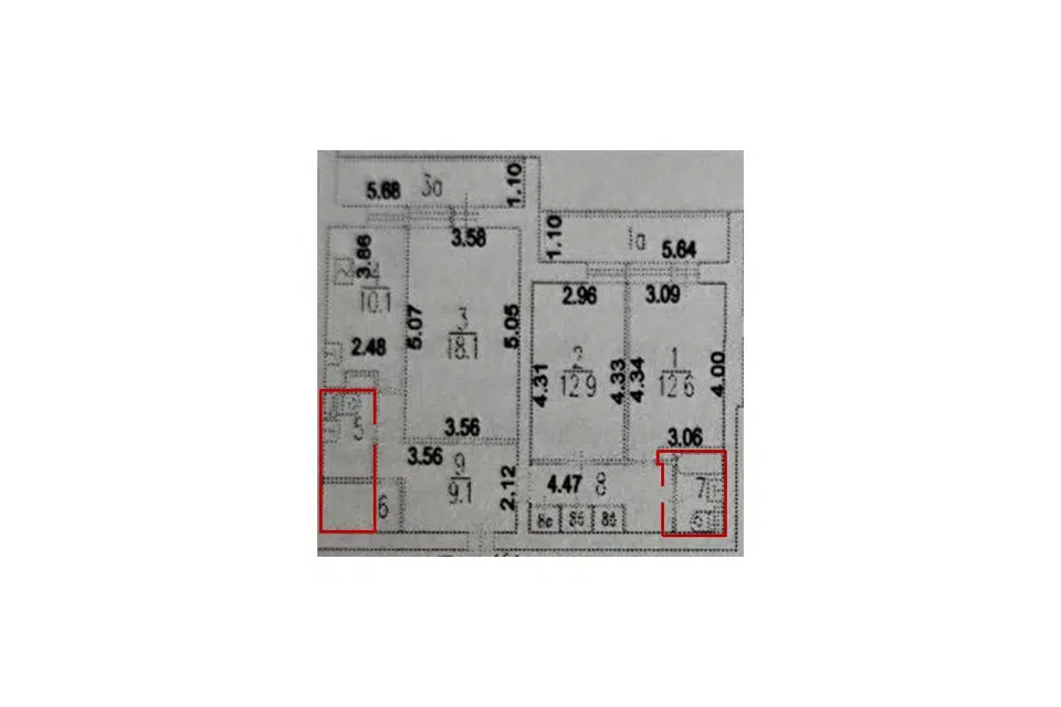 Продаётся 3-комнатная квартира, 77.8 м²