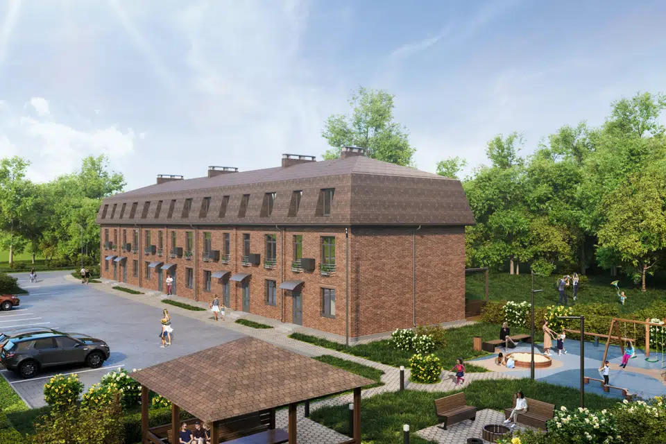Продаётся таунхаус, 3-эт., 152.17 м²