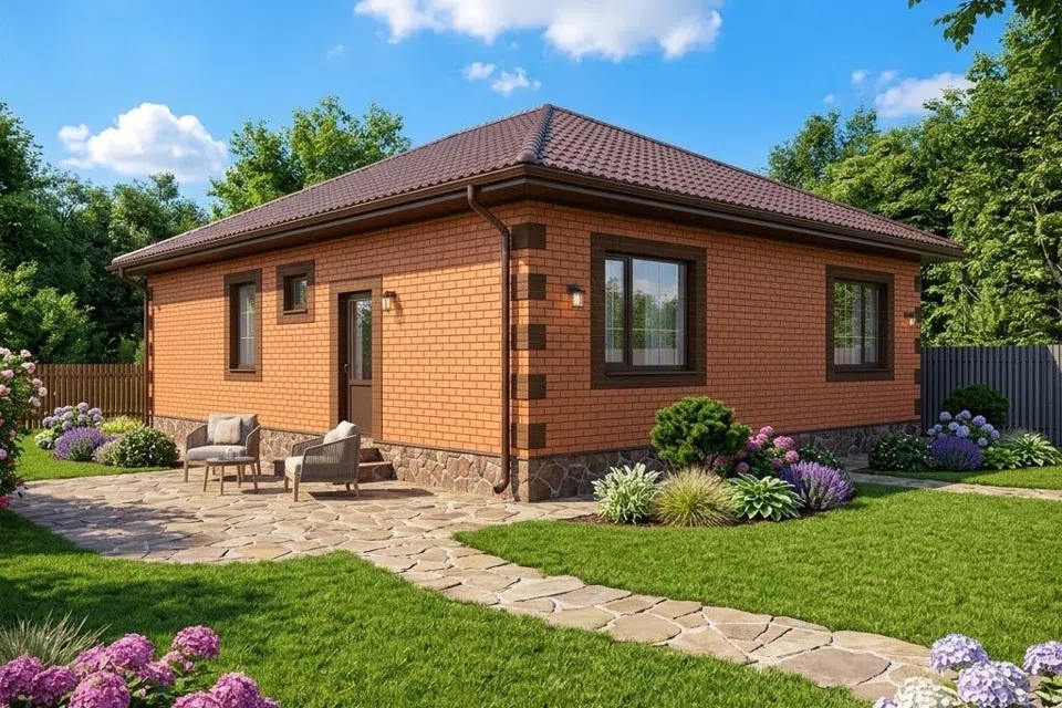 Продаётся 1-этажный дом, 109.7 м²