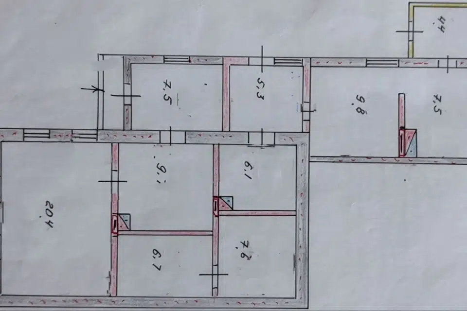 Продаётся 1-этажный дом, 85 м²