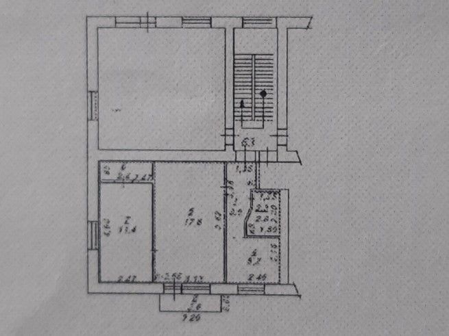 Продаётся 2-комнатная квартира, 43.1 м²