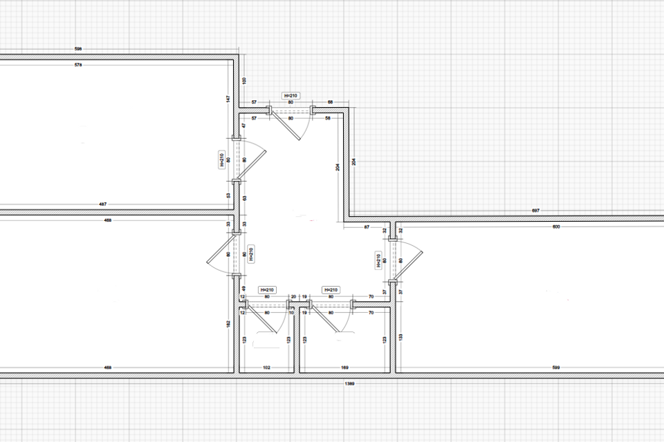Продаётся 2-комнатная квартира, 56.8 м²