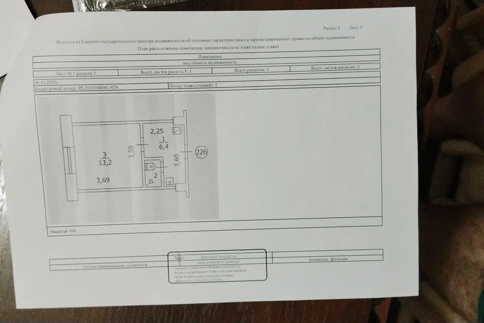 Продаётся 1-комнатная квартира, 21 м²