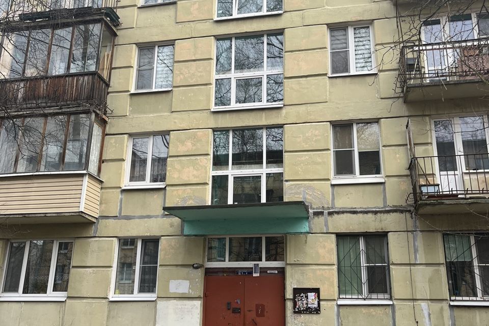 Продаётся 3-комнатная квартира, 55.1 м²