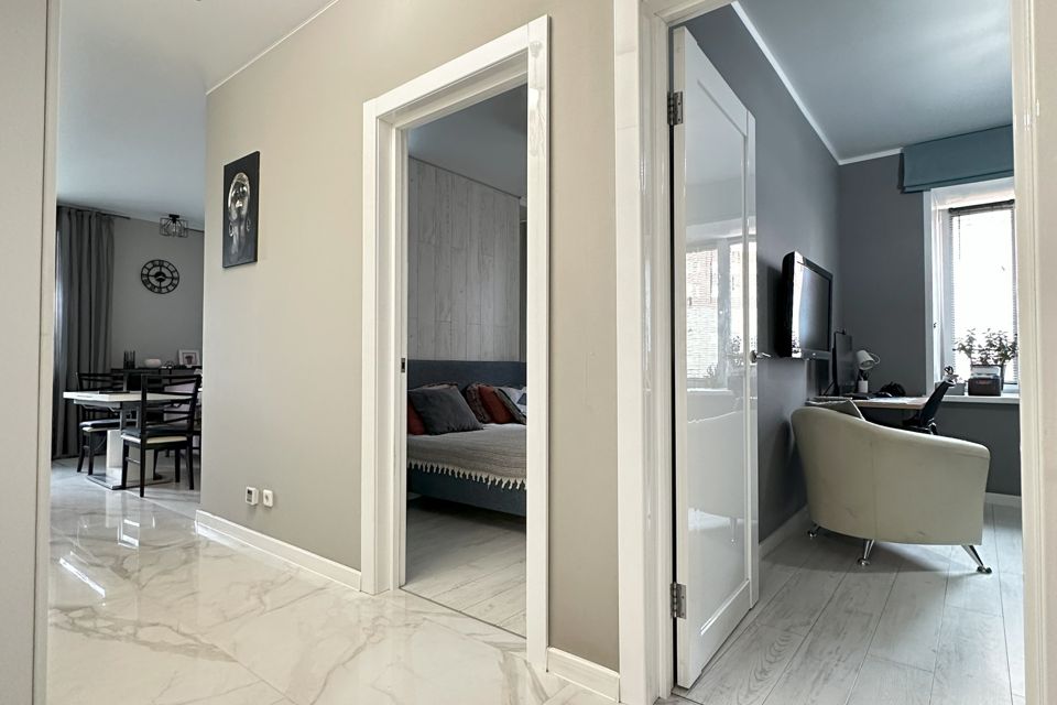 Продаётся 3-комнатная квартира, 57.4 м²