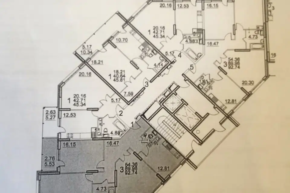 Продаётся 3-комнатная квартира, 92.8 м²