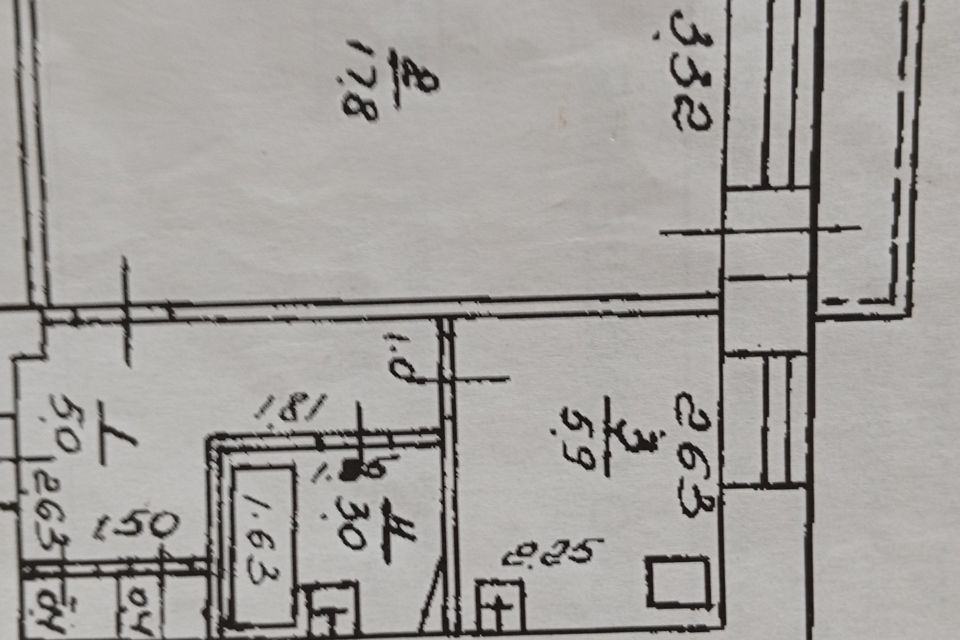 Продаётся 1-комнатная квартира, 33 м²