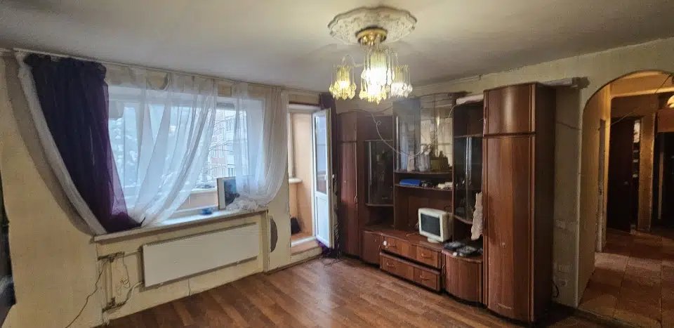 Продаётся 3-комнатная квартира, 60.8 м²