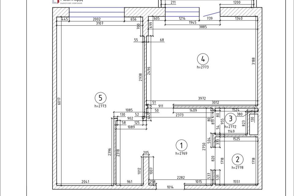 Продаётся 1-комнатная квартира, 42 м²