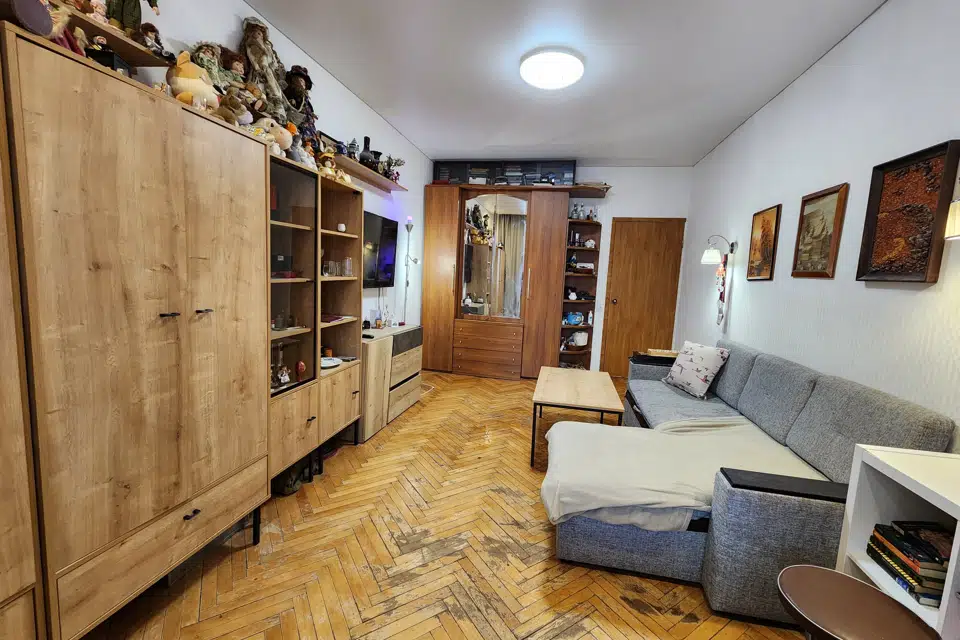 Продаётся 1-комнатная квартира, 39.3 м²